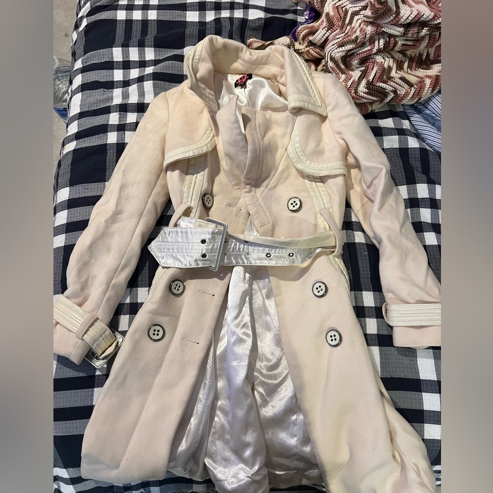 beautiful bebe wool winter coat